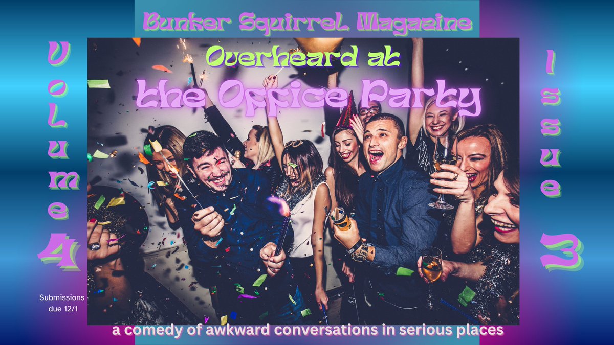 Thrilled to start off the New Year with a piece in Bunker Squirrel Magazine. It’s an honour to have ‘A Perfectly Reasonable Explanation’ published alongside so many writers that I admire. Check them all out. Thanks @TCWestminster for including me 🥰