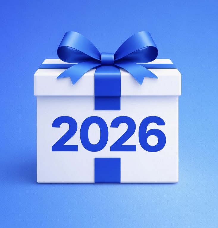Just like every year before, 2026 has given me the most valuable gift again: 365 days.
No more, no less. What I make of it is up to me.