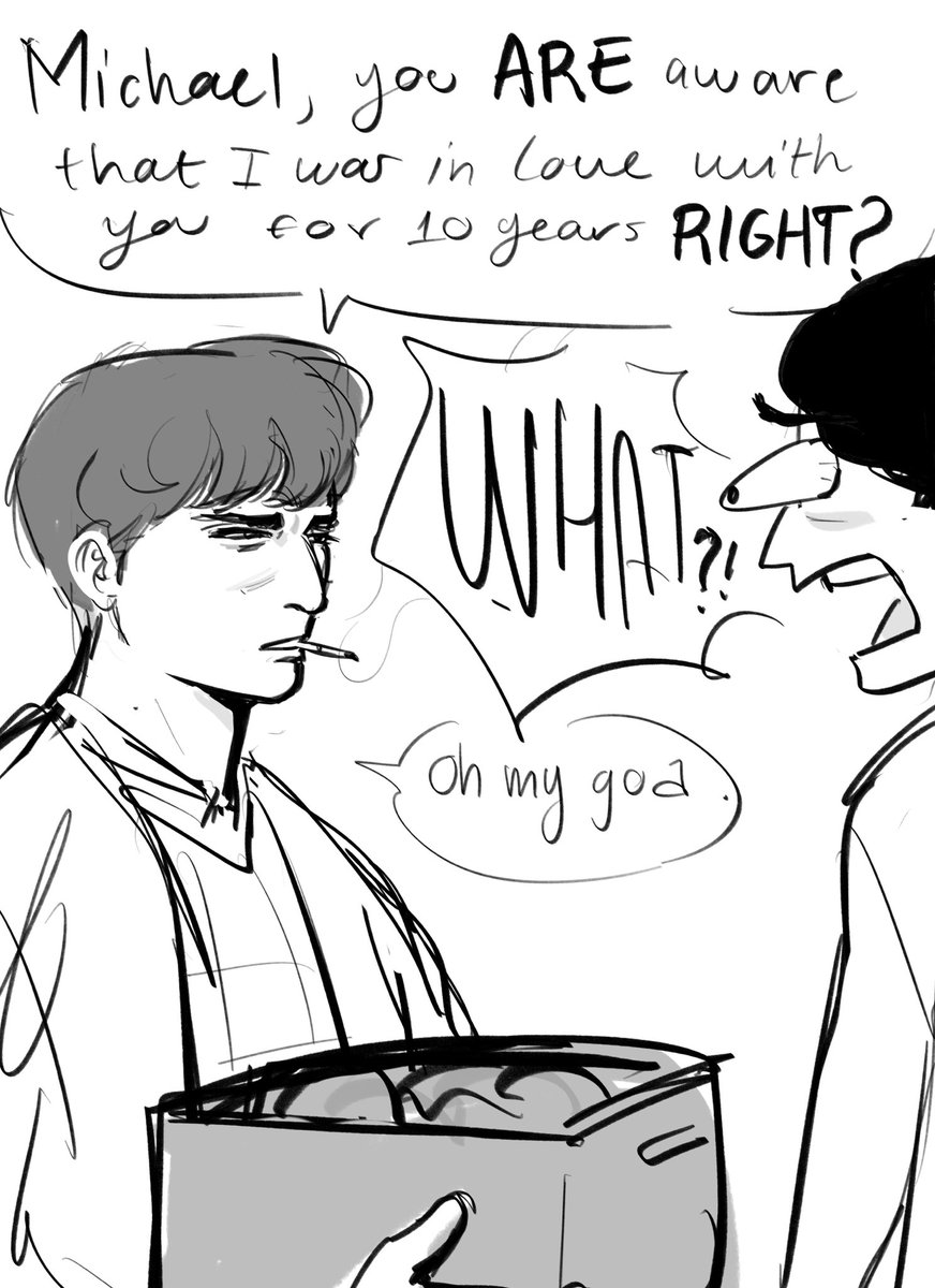 Princesssanjigf's tweet image. Just out of anger. #byler barely.