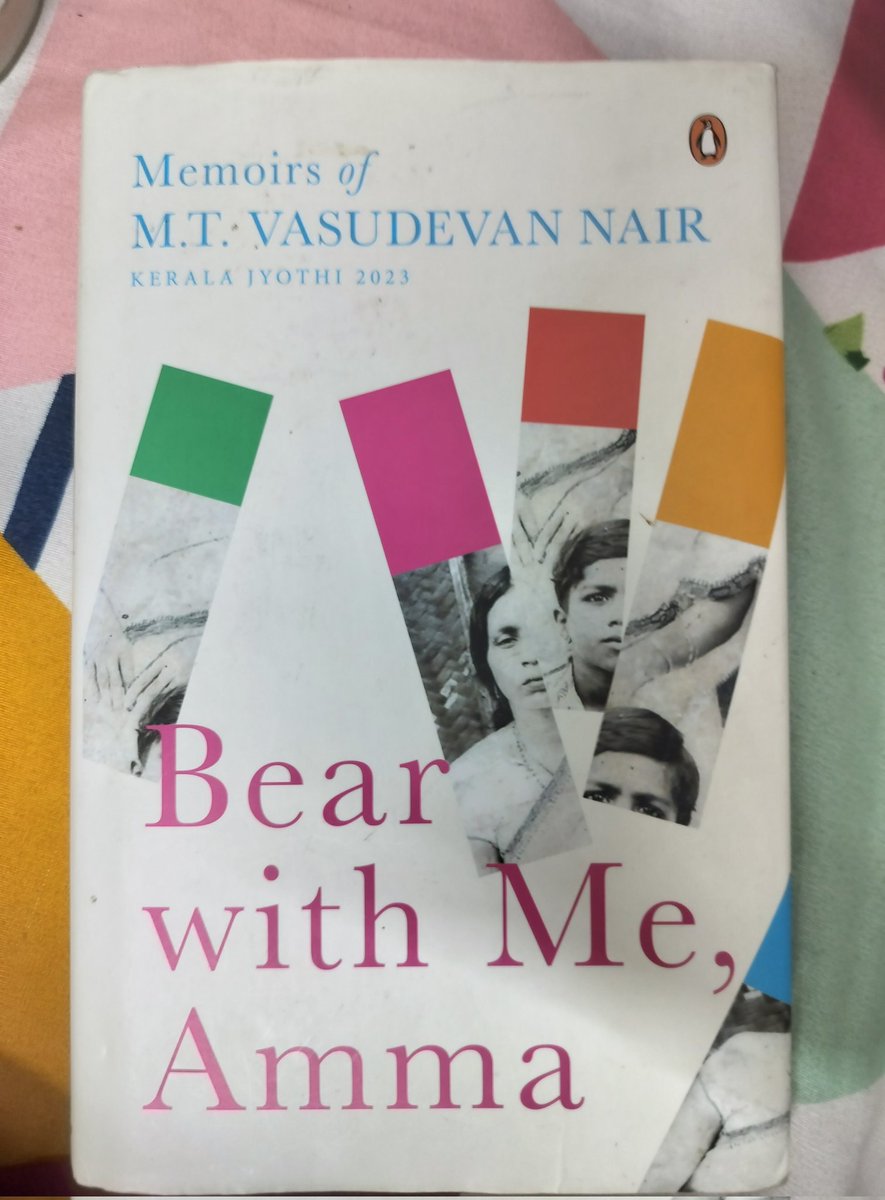 _alps's tweet photo. Perfect day to start a new thread of books read in 2026!  🎉 Book 1. Bear with me, Amma - Memoirs of MT Vasudevan Nair. It only skimmed the surface of my curiosity for this writer. I didn't quite like the translation and that did get in way wee bit in my enjoying the book. https://t.co/XXSGg9ApPO
