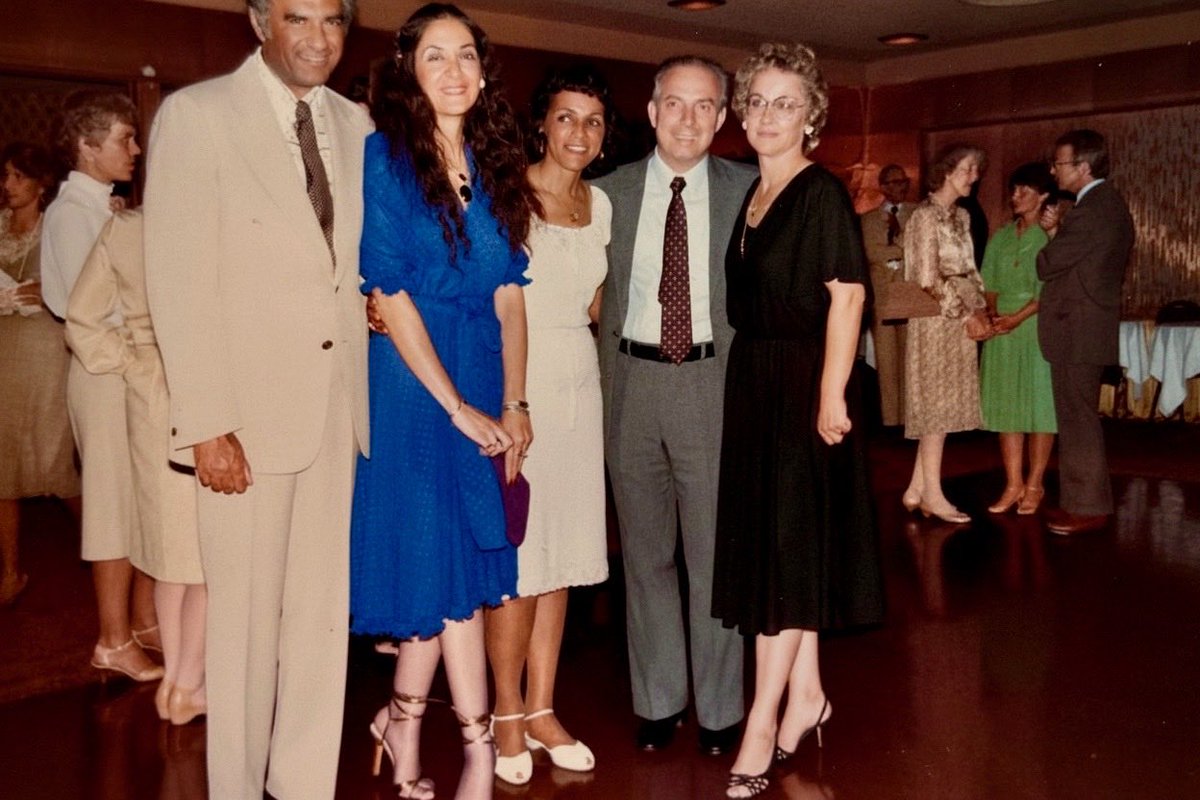 In the final minutes of 2025, my husband &amp; I ran into a friend of my parents. He gave me this photo taken at his wedding in 1981. What a fantastic gift to end one year &amp; begin another. Wishing you all a wonderful 2026!