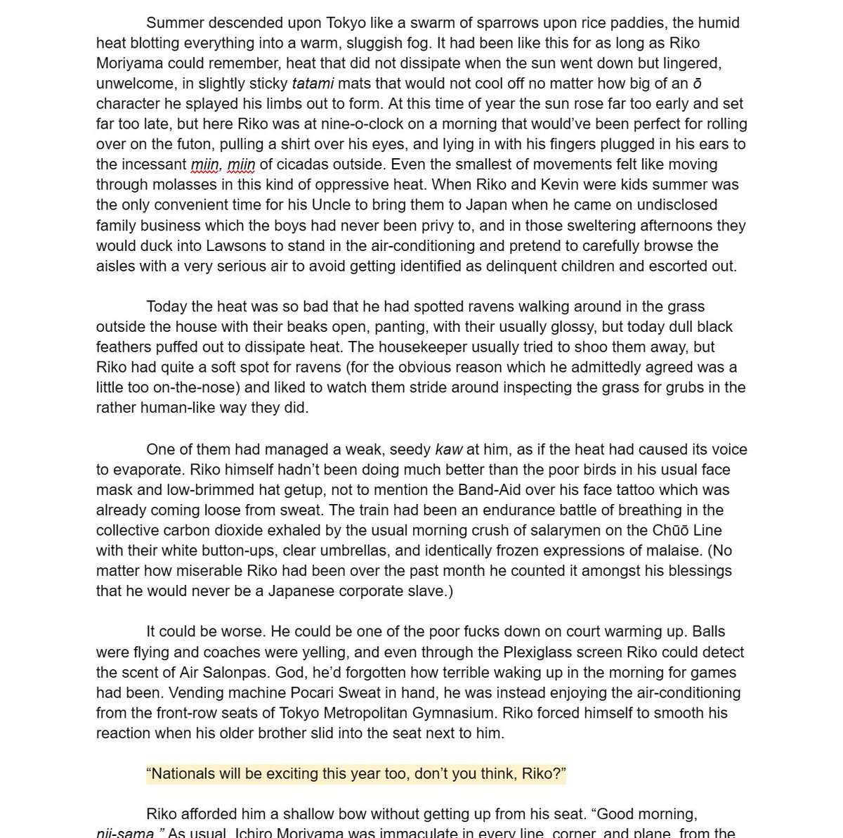 castlevermore's tweet photo. today i am trying an exercise where i write fanfiction like i'm a waffling novelist who gets paid by the word https://t.co/MVfvg9G7gG