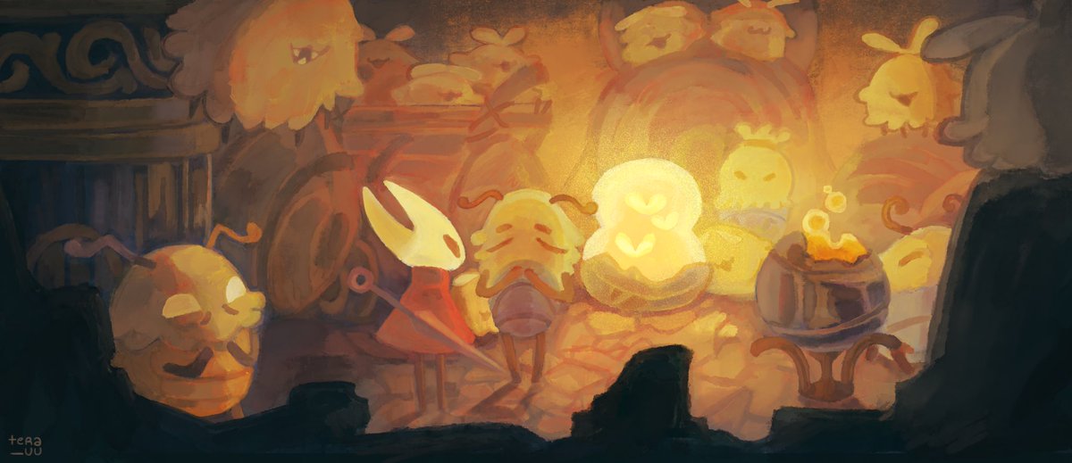 tera_uu's tweet image. awooo #silksong