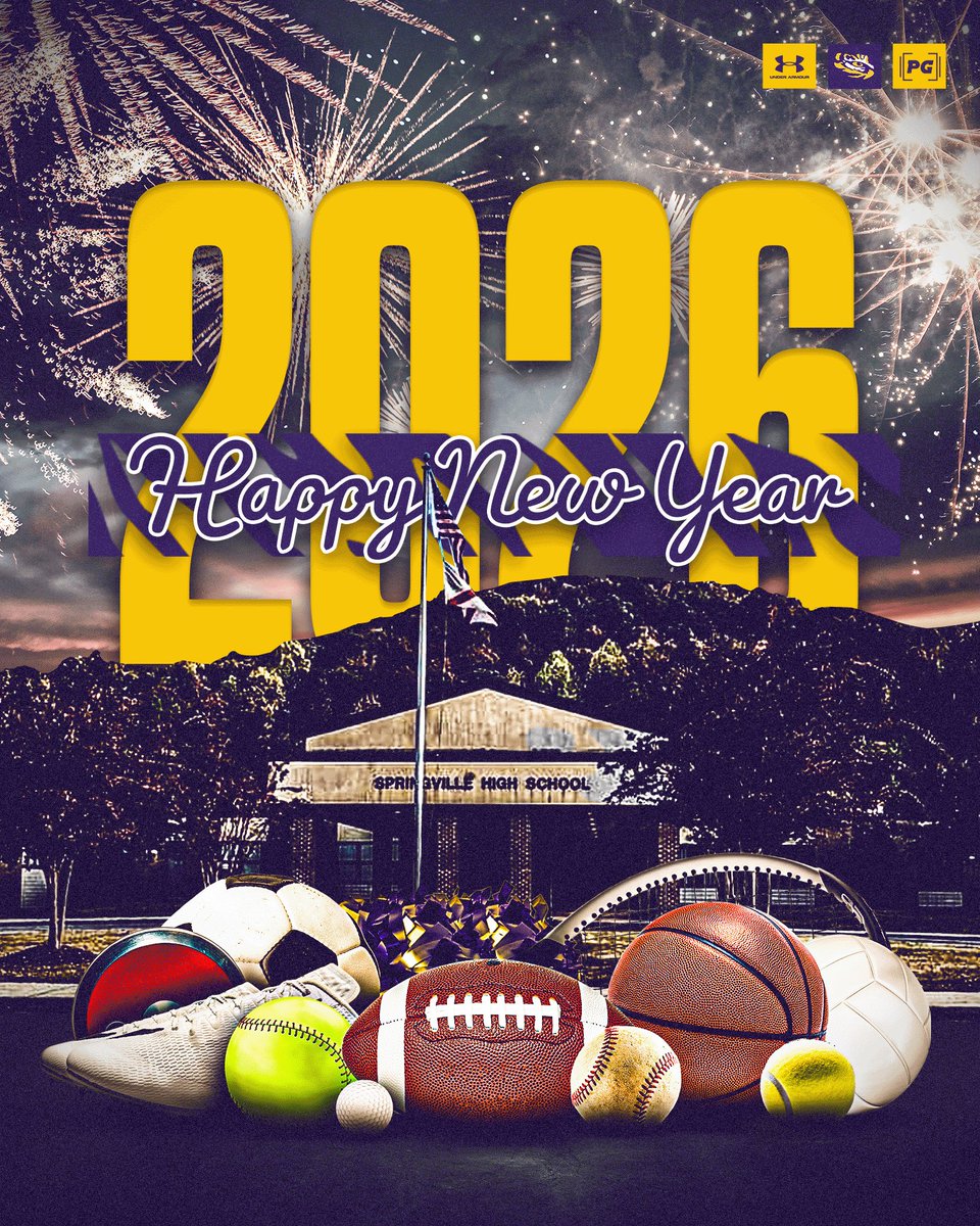 SpringvilleFB's tweet image. Happy New Year to our Tiger Family!