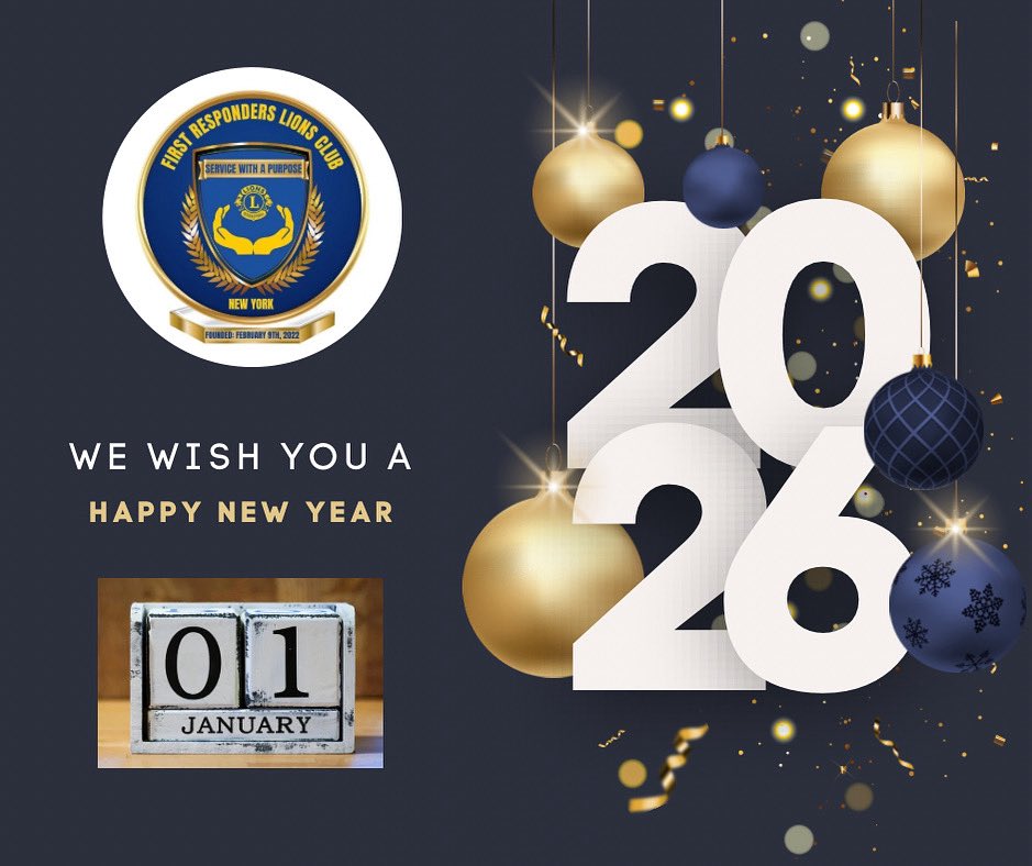 DimpleWillabus's tweet image. From our First Responders Lions family to yours..
#HappyNewYear  #happynewyear2026 #firstresponders #NYPD #WeServe #NYC