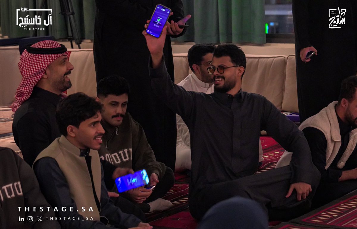 thestage_sa's tweet photo. في ذا ستيج... أن نكون معًا يعني أن نُنجز أكثر، ونُحقق طموحات أكبر!

وفي جَمعة آل ذاستيج السنوية، احتفينا بكل لحظة وبكل بصمة شكلت قصتنا في سنة 2025💛 https://t.co/M62ai0sO5a