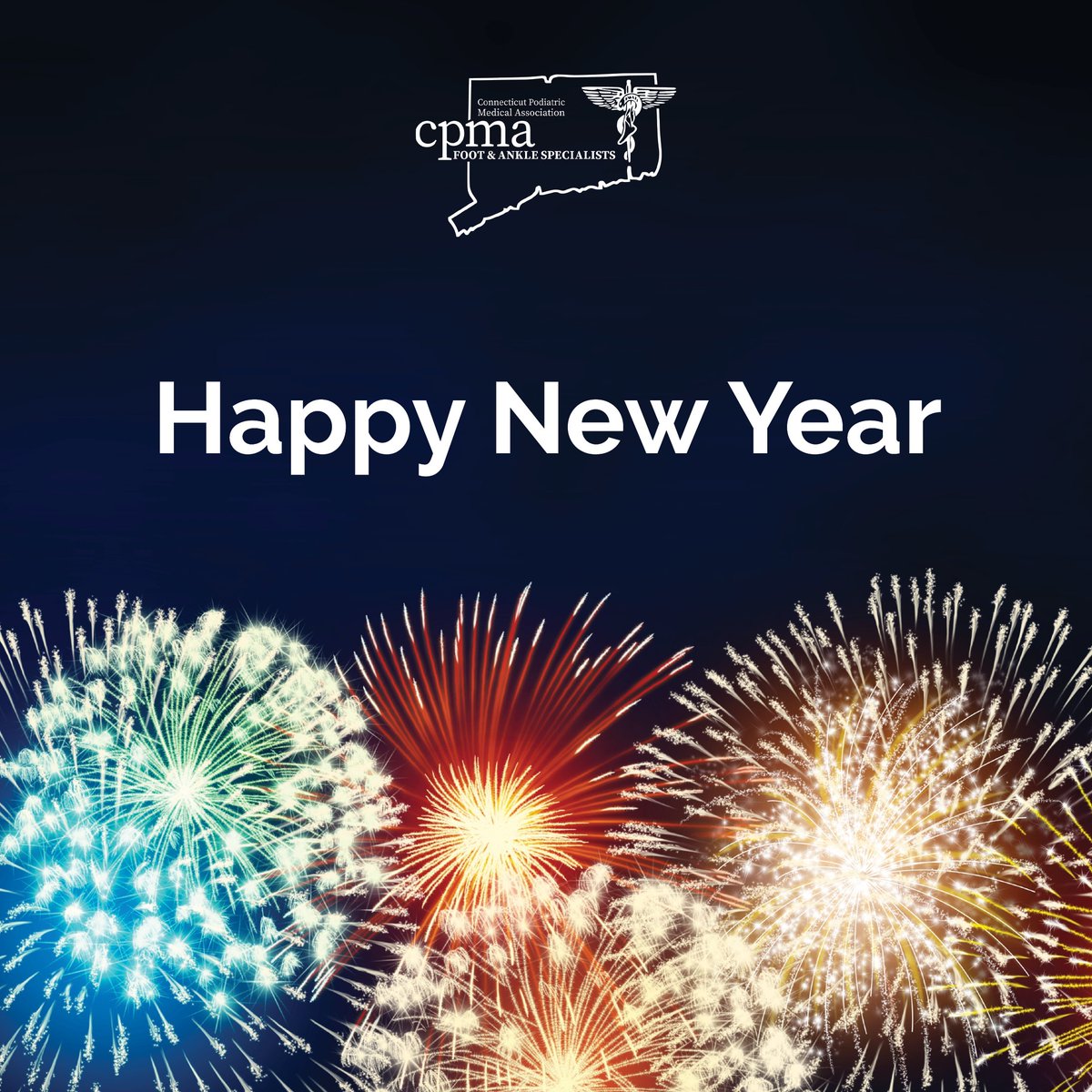 #HappyNewYear! As we welcome 2026, we’re excited to celebrate the accomplishments of our podiatric community and the bright opportunities ahead. Wishing you a fantastic year filled with joy and new beginnings!