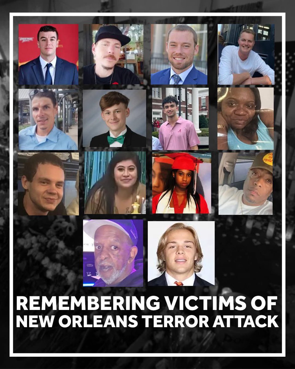 Joe_S_Pure's tweet image. One year ago, a truck plowed through crowds celebrating the new year on Bourbon Street in New Orleans. Today, we remember the 14 lives lost.

wpbf.com/article/new-or…