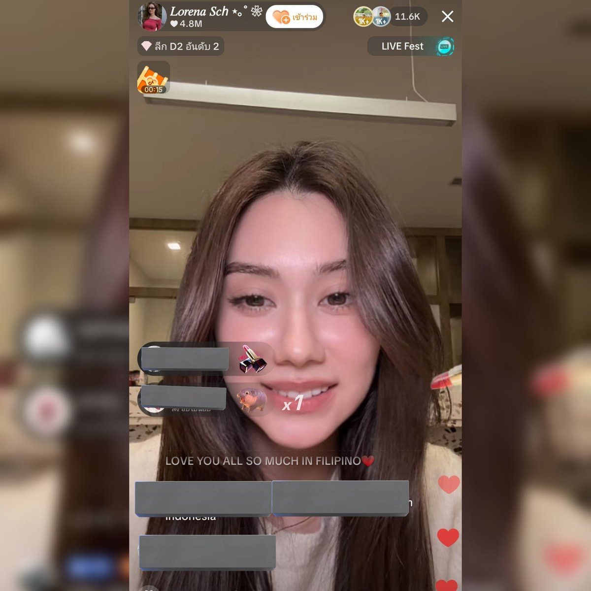 lmlmlm_lenamiu's tweet photo. ป้านั่งดูคลิปไลฟ์ย้อนหลังตั้งแต่ปี 2024 ทุกคลิป มีอยู่ไลฟ์หนึ่ง ลีน่าบอกว่าคนดูไลฟ์เยอะมากเกือบ 1-2 พัน (ถ้าจำไม่ผิด) มาดูอะไรกัน จนตอนนี้คนดูไลฟ์เค้าเป็นหมื่นแล้ว🥺

ความสุขของ ฟค จริงๆนะ
กับการที่เค้าได้ถูกค้นพบเรื่อยๆ 🤍🦋

#lalinalena #ลีน่าลลินา
#Lenamiu #ลีน่าหมิว https://t.co/ugGYIdMTxA