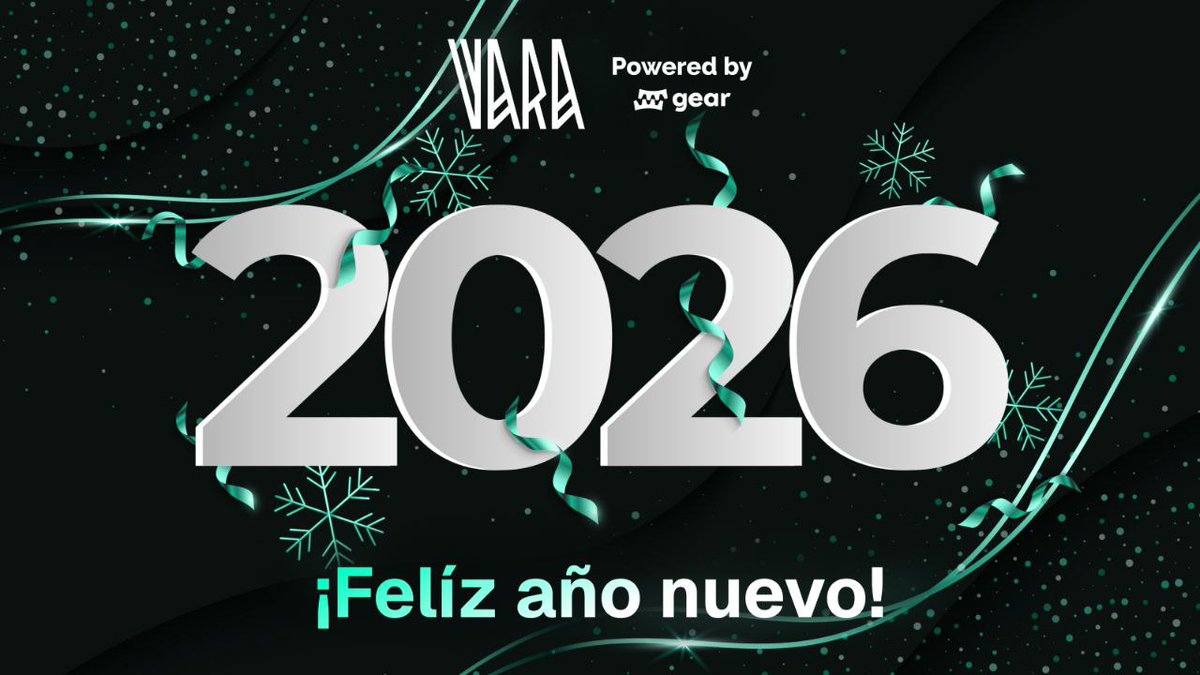 2025 fue un año increíble para Vara.

Nuevos lanzamientos, bases técnicas más sólidas y una comunidad en crecimiento que construye activamente en conjunto.

Ese mismo enfoque continúa en 2026.

Feliz Año Nuevo ✨ Un año para recordar.