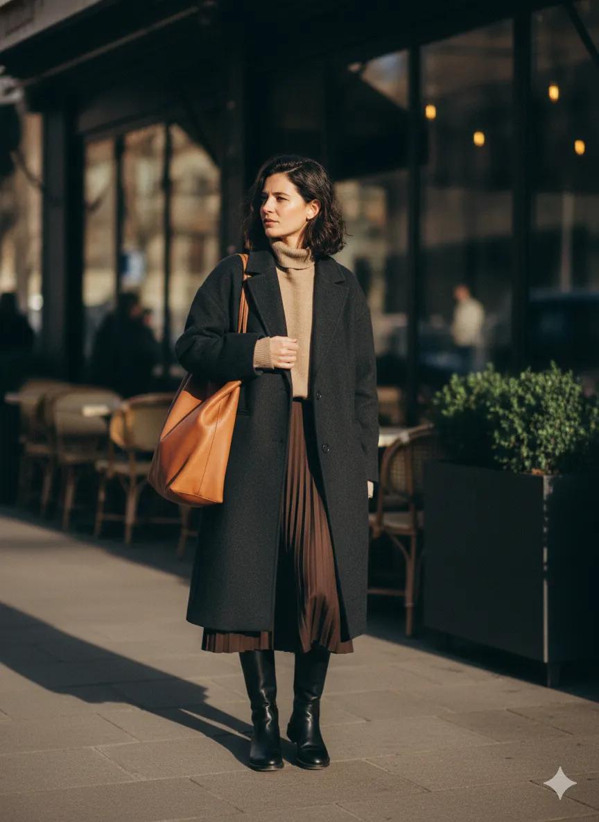 Urban Elegance: A Moment in Motion