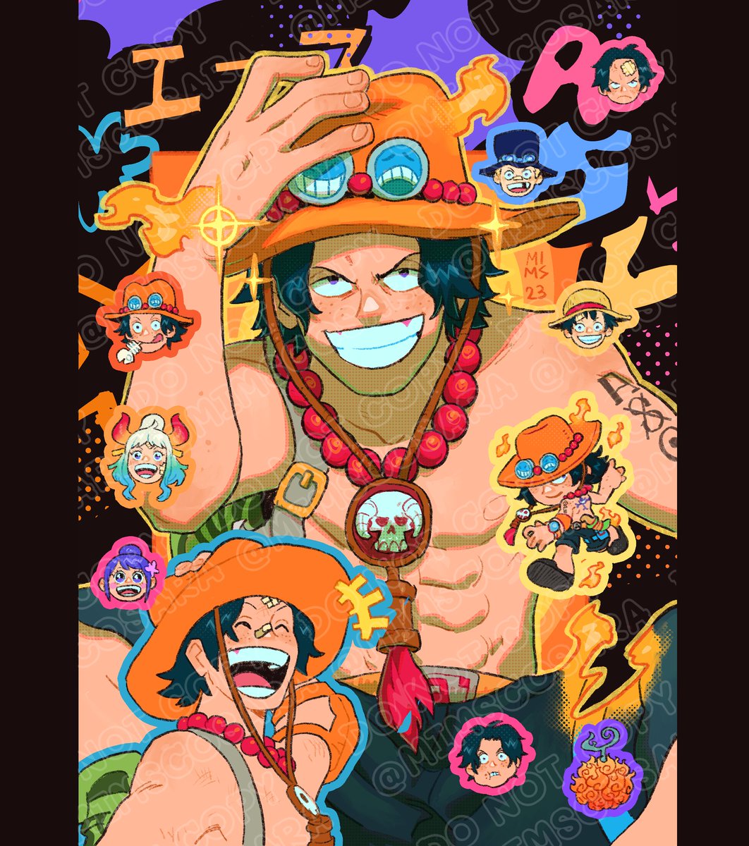 HAPPY ACE DAY!!! ✨🔥❤️‍🔥

Shares are appreciated 💖
.
.
.
#ace #portgasdace #whitebeardpirates #onepiece #shonenjump #repost