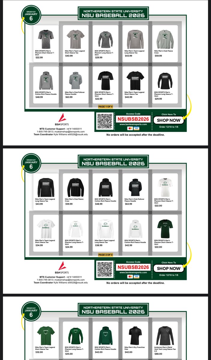 Northeastern State Baseball tweet media