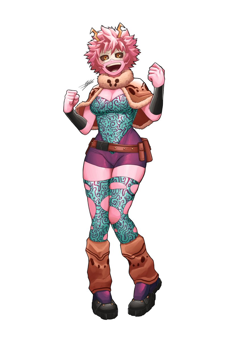 Neo_BaronartSSM's tweet image. Starting the year strong, and because I just couldn't help myself from posting it, Mina ashido redesign!!! :D

#mha #minaashido #ashidomina #myheroacademia