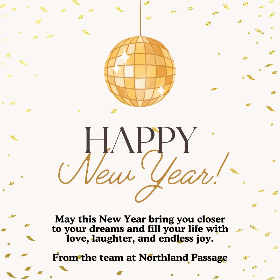 northlandpassMO's tweet image. 🎉Happy New Year's from all of us at Northland Passage! Just a quick heads up, we're taking today off to ring in 2026, but don't worry, we're back to our regular hours tomorrow, January 2. Enjoy the celebrations! 🍾 #NorthlandPassage #NewYearsDay #SeeYouIn2026