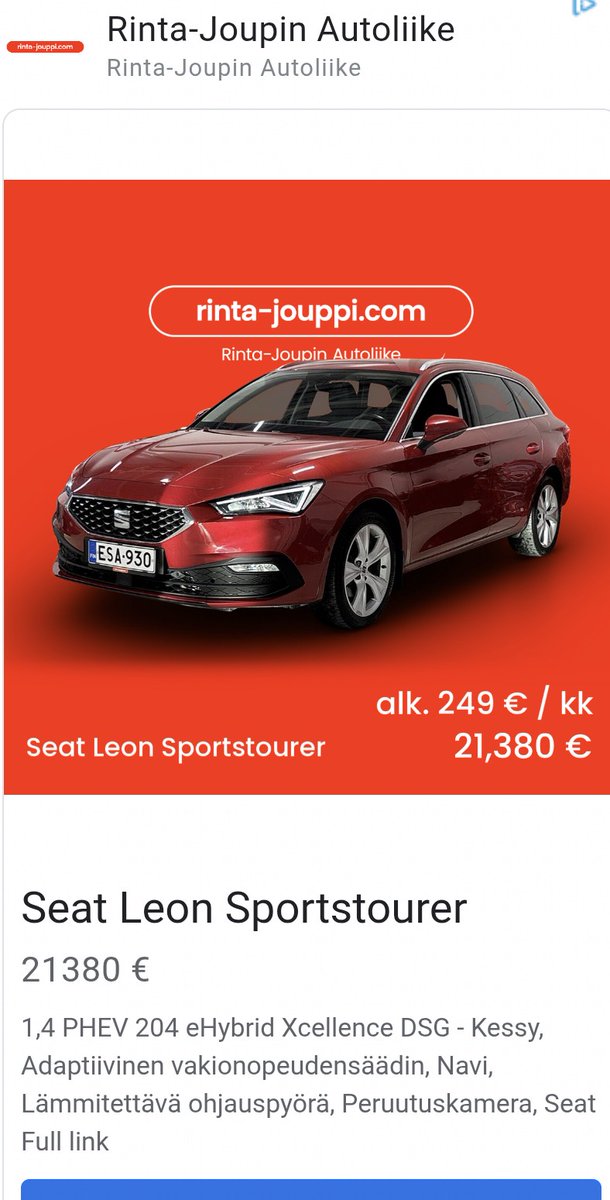 Nyt on R-J:lla tuttu pirssi myynnissä!