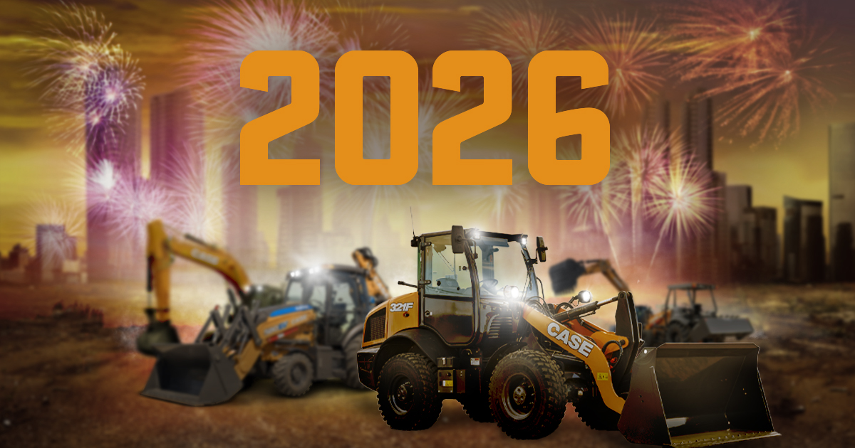 CaseCE's tweet image. New year. New builds. New solutions to get the job done. What are YOUR job-crushing resolutions for 2026?

#caseconstruction #newyear #construction #constructionlife #builders