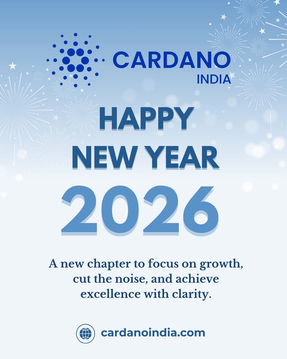 Cardano India Developers Community tweet media