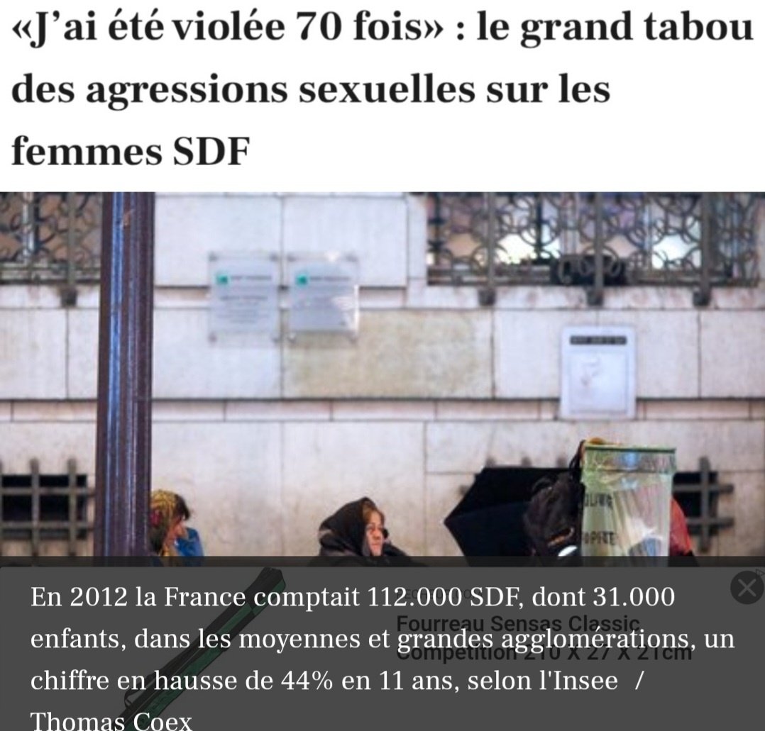 Les femmes SDF se font constamment v🟣

Ne pas vouloir qu'un homme se tienne à proximité de toi alors que tu dort à la rue est un instinct de survie