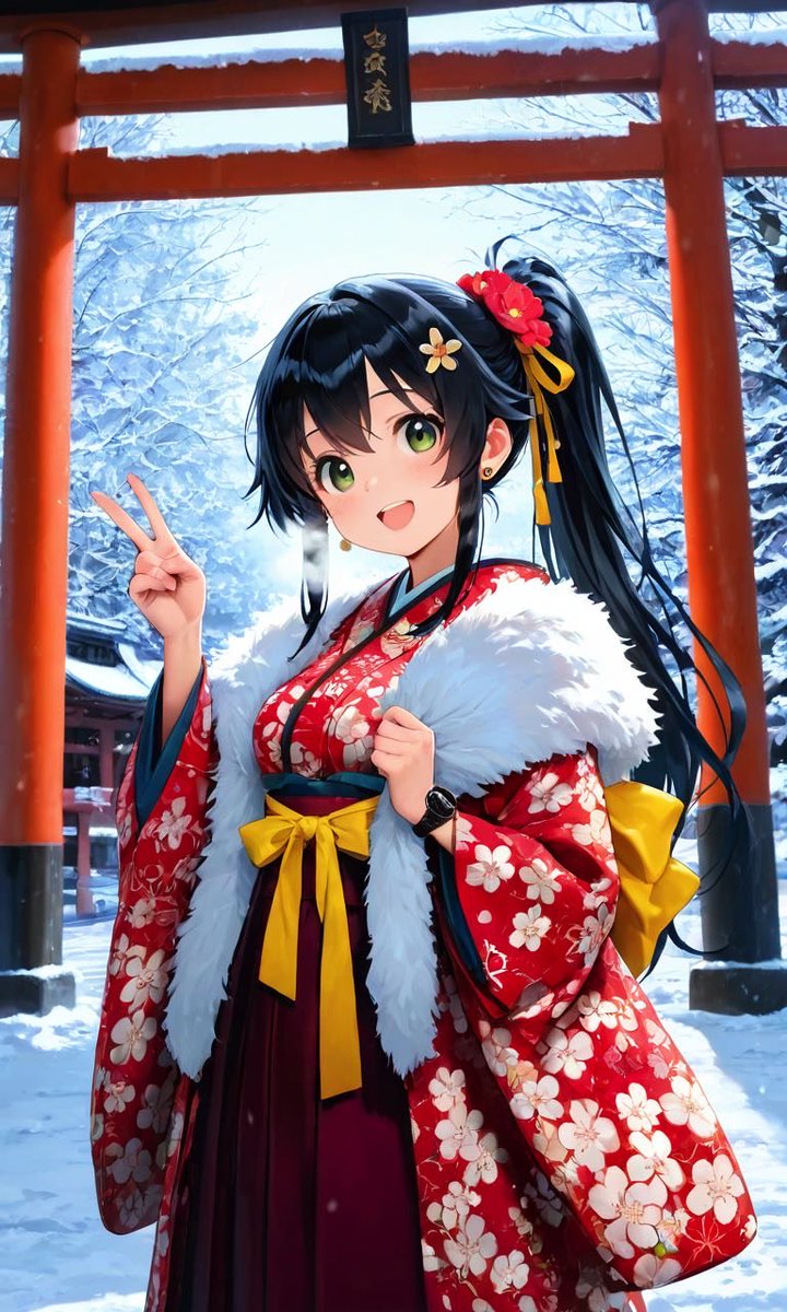 placo0203 ぷらっくすちゃん あけましておめでとうございますにゃ