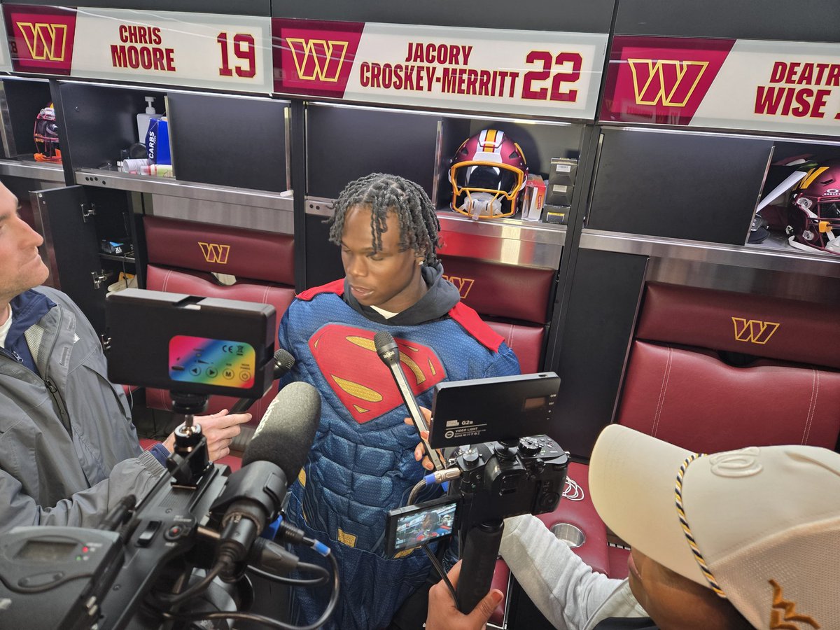 BenStandig's tweet image. Not once, not twice, not thrice but, for a 4th time, Jacory "Bill Croskey-Merritt was named the Pepsi Rookie of the Week. 

He's the only rookie to win multiple times this season.