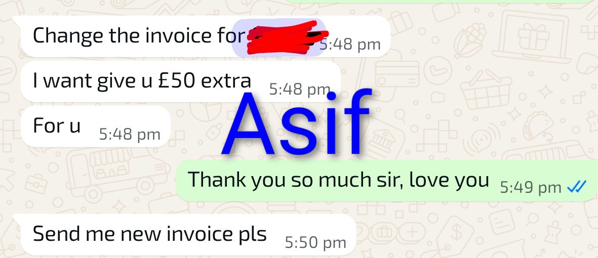 Client satisfaction is my main goal 💯
When a client is happy and gives £50 extra, it’s not just money—it’s trust and appreciation.
Keep improving and develop your skills like a pro 🚀

#ClientSatisfaction #FreelancerLife #HardWorkPays #SkillGrowth