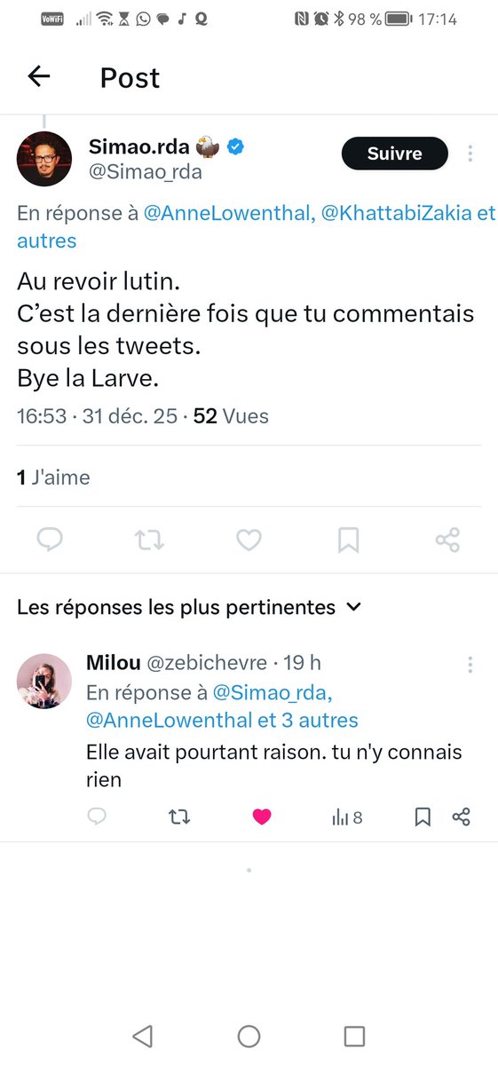 Le MR, ses défenseurs, suite et pas fin. C'est ce qu'on appelle terminer l'année avec classe 😊