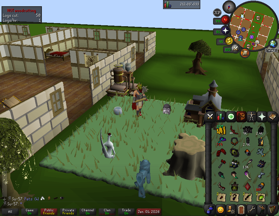 KnightlockRS's tweet image. Starting off the year with 2200 total! If I ignore sailing, I am 1 level away from passing the main's total (2121). I still can't believe I made the jump to an iron after making it that far.