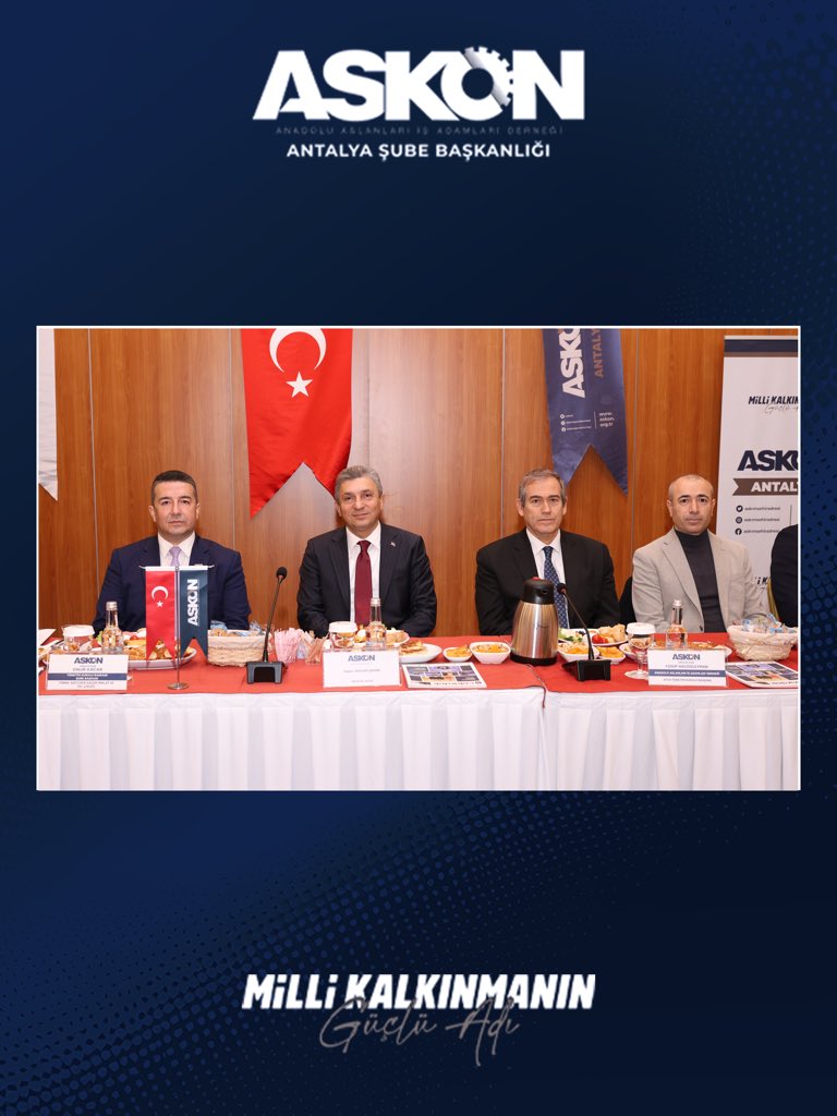 ASKON Antalya İstişare ve İş Birliği Buluşması programımıza göstermiş olduğunuz yoğun ilgi ve yüksek katılım iradesi için teşekkür ederiz. Programın, üyelerimizin güçlü teveccühüyle geniş katılımlı bir şekilde gerçekleştirileceğini memnuniyetle paylaşmak isteriz.

Saygılarımızla