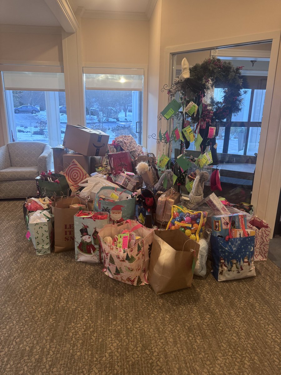 Each year at Applewood we come together to support our local DCF and Foster Care system by helping make the holidays brighter for children in need This year our Giving Tree represent 100 children and we are grateful for everyone who chooses a gift tag or makes a monetary donation