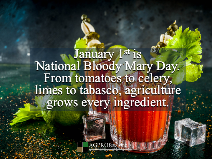 National Bloody Mary Day is a great reminder that agriculture grows and raises every ingredient in the glass. 🍅🌾
Thankful for farmers, ranchers, and producers who make food and connection possible.