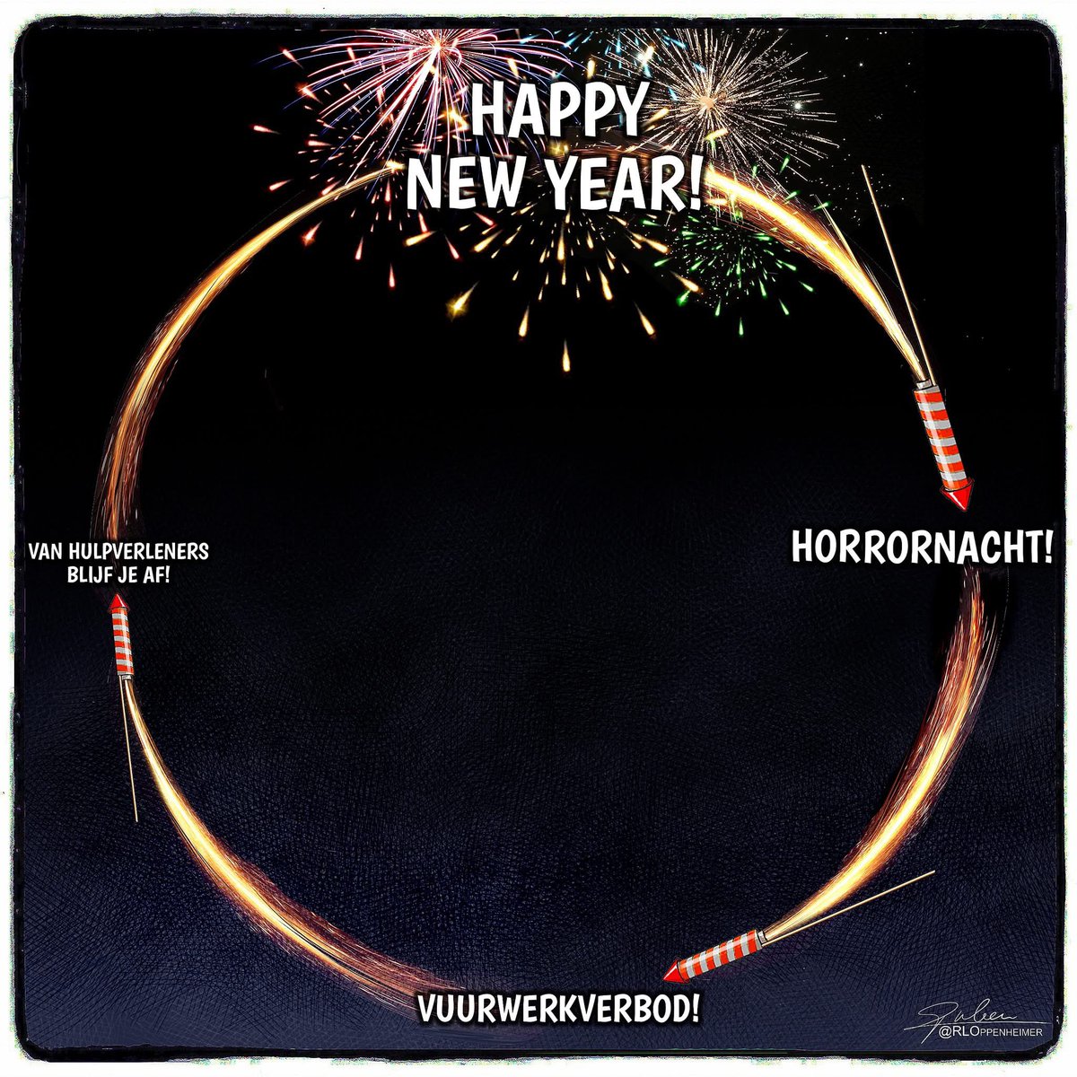 RLOppenheimer's tweet image. #vuurwerk #vuurwerkverbod #oudennieuw