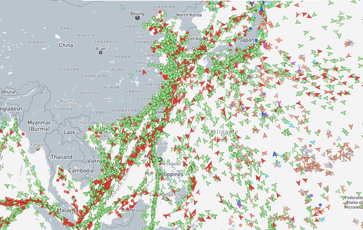 With respect to <a href="/chamath/">Chamath Palihapitiya</a>, this goes WAY beyond just chips. See the traffic map below.

Ceding control of the Taiwan &amp; Luzon Straits would effectively give China a veto over the economies of Japan and South Korea.

The reason Japan considers it an existential threat is because 90%