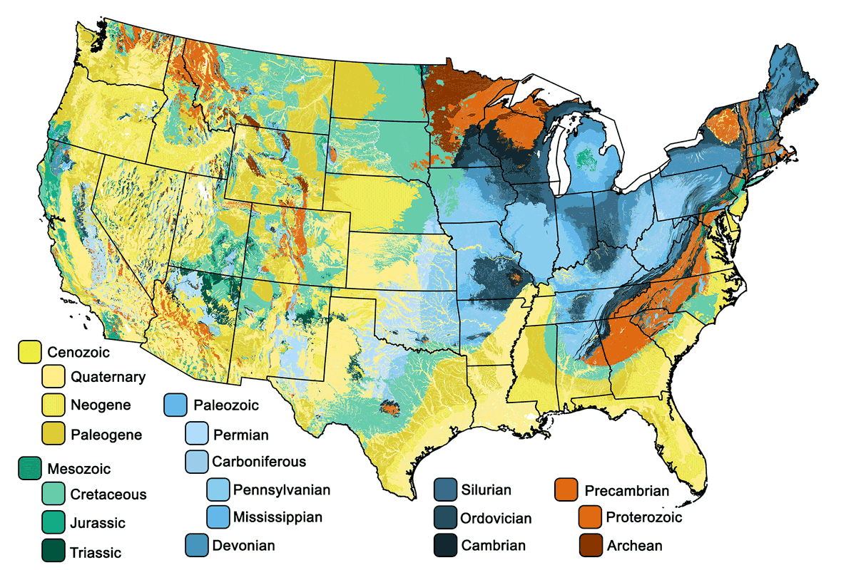2nd grade Ausarchosaur: "Why doesn't my state have a lot of dinosaurs?"

The USA: