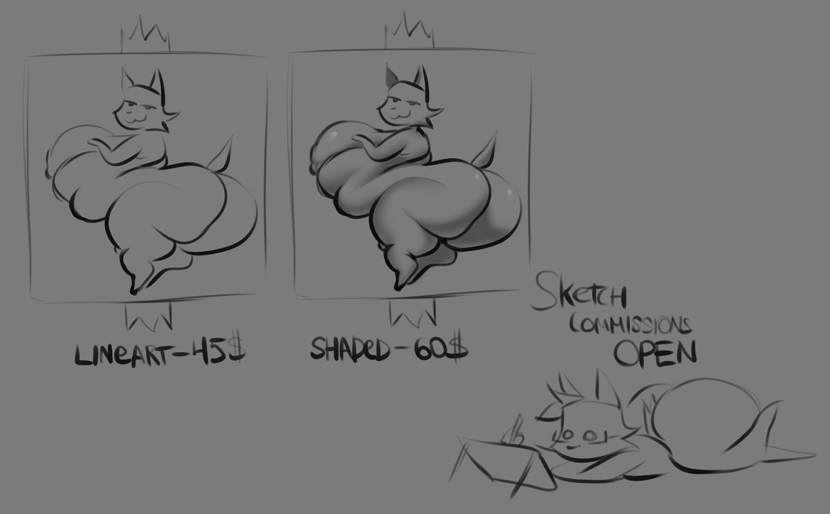 im opening ten slots of sketch commissions because i need money urgently, contact with me on my discord - nitaru1835 if you interested!