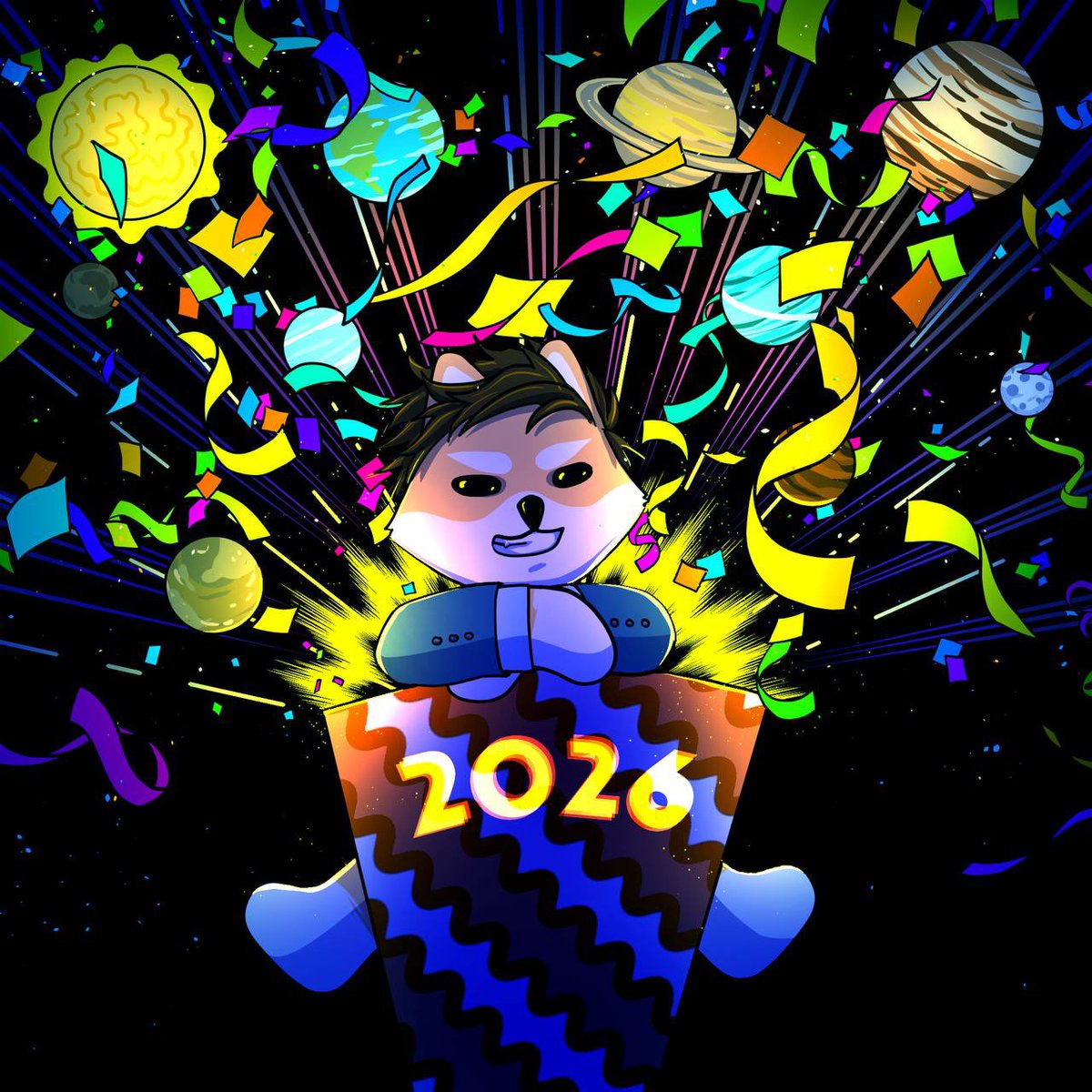 DogelonMars's tweet image. Happy New Year, Martians. 

To more journeys
Further exploration
More wins
New adventures

🚀🔴✨