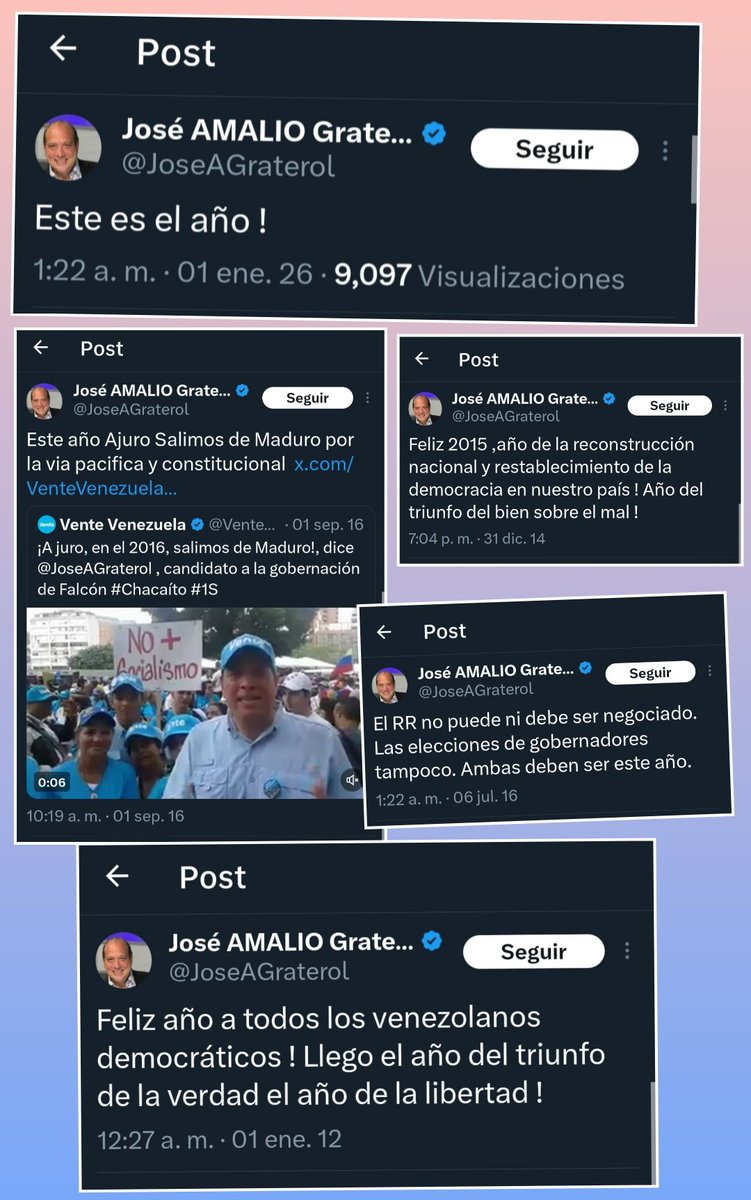 Por más repudio que podamos sentir por la burla constante, hay que reconocer que este sujeto es persistente en su tarea del engaño.