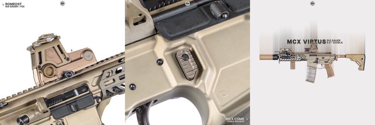 RailScales's tweet image. 9.0” MCX Virtus 🎨

• QTR Stop | Terra Bronze
• RSBM-P | Coyote
• G10 Solo’s | MiniDot | TerraCore | 1.5-Slot
• G10 Solo’s | MiniDot | TerraCore | 1-Slot
• LAO Sling Mount | Terra Bronze
• MCX U-Rail Light Mount | Terra Bronze
• MCX CSMR Button | Terra Bronze

#RailScales…