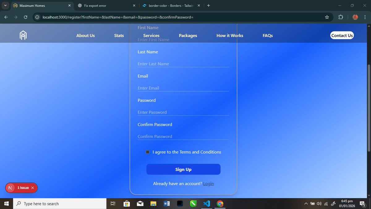 While y'all were out having fun, I was busy writing my first lines of code for 2026