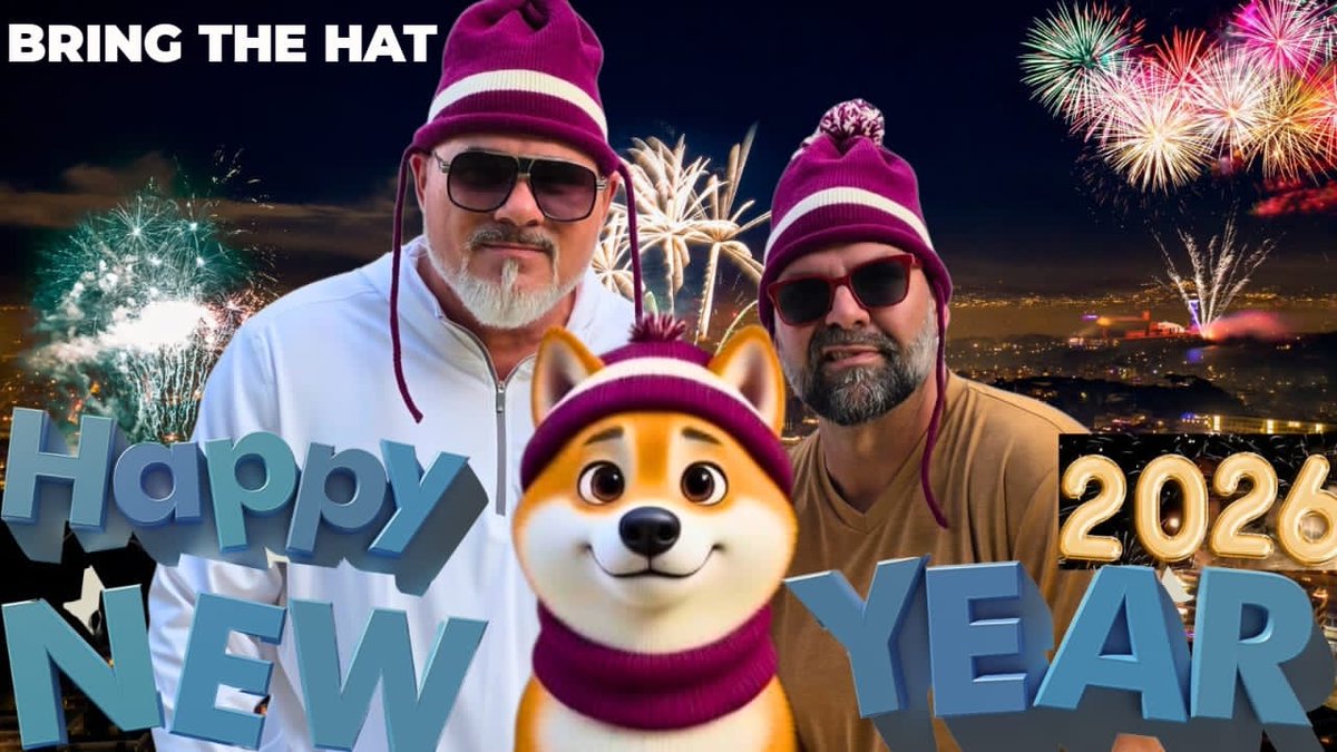 Happy New Year Everyone.

Wishing You Guys Success, Happiness, and a Wonderful Year Ahead.

With Love ♥️, 
Bring The Hat, Family.