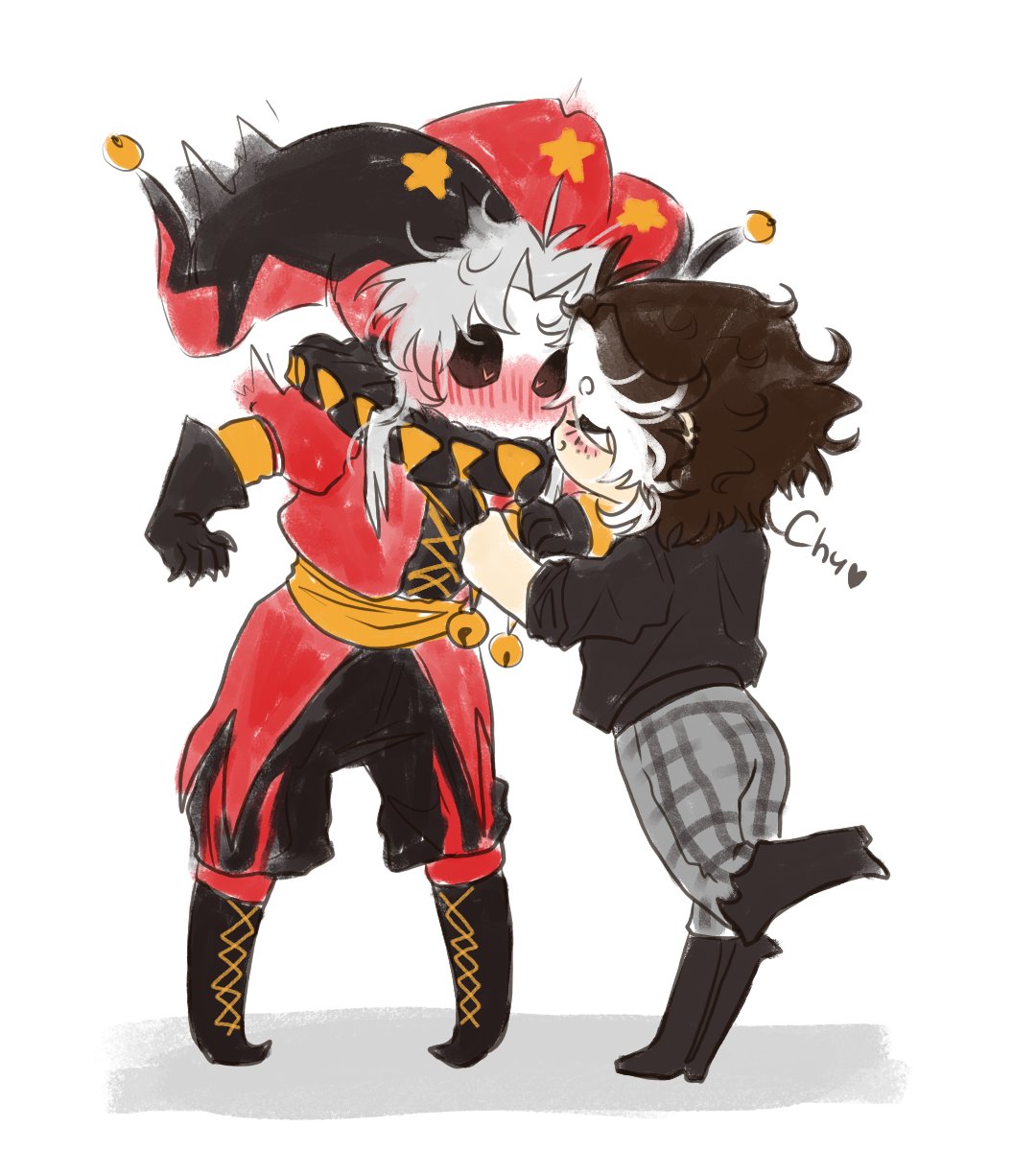 KariAbsent's tweet image. guys how I love Pierrot my sweet handsome man 🥺
#thefreakcircus #tfcpierrot #tfcharlequin  #thefreakcircusoc