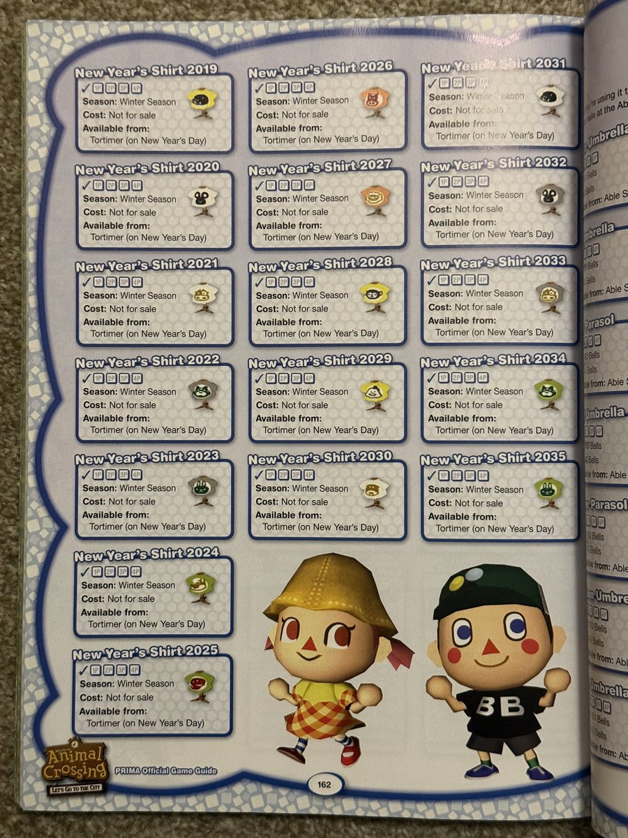 Shout out to Animal Crossing City Folk that is still distributing DLC in 2026 (and continues to until 2035).
The 2026 Horse Shirt is available today only 🐴