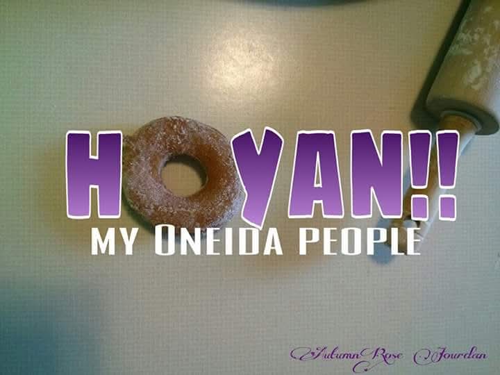 Hoyan is Oneidas way to celebrate the New Year. In our communities of New York, Ontario and Wisconsin we make donuts and children go from home to home collecting homemade donuts. Hoyan!!! Here's to 2026. 😀 we had hayride around Oneidas of the Thames when my kids were little ❤️