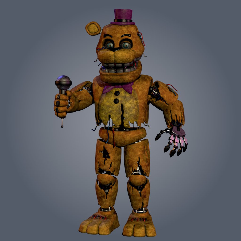 Wicherbitcher's tweet image. Witherd Fredbear and Withered Spring Bonnie
#FiveNightsAtFreddys #FNaF