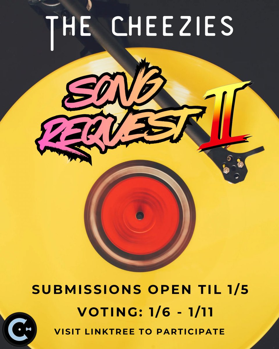 Cheezie Song Request is back! To participate, go to the Linktree in our bio and complete the Google Form. If we like your submission, it’ll be featured in our public poll. The song that receives the most votes will be featured in our 2026 Spring Concert setlist!