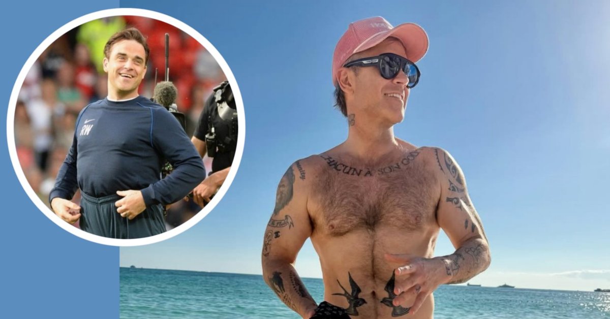 instinctmag's tweet image. Behind the Thirst Trap: Robbie Williams’ Raw Battle with Body Dysmorphia  dlvr.it/TQ6BhT #BodyDysmorphia #BodyTransformation #RobbieWilliams #weightloss
