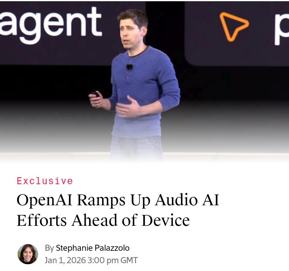 OpenAI audio headline