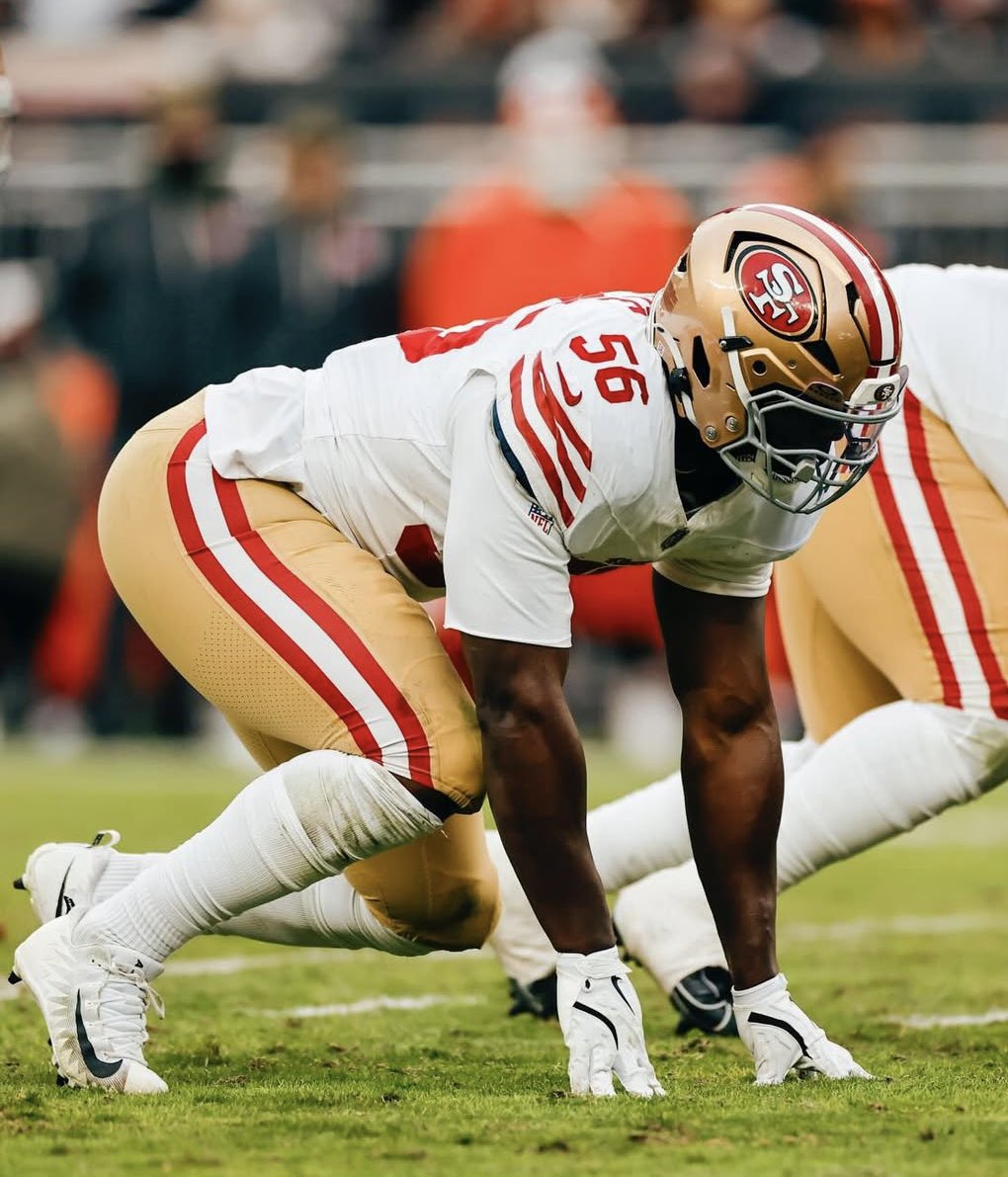 Coach_Yac's tweet image. Keion White is back at practice after missing 2 days with a groin injury, per @LombardiHimself