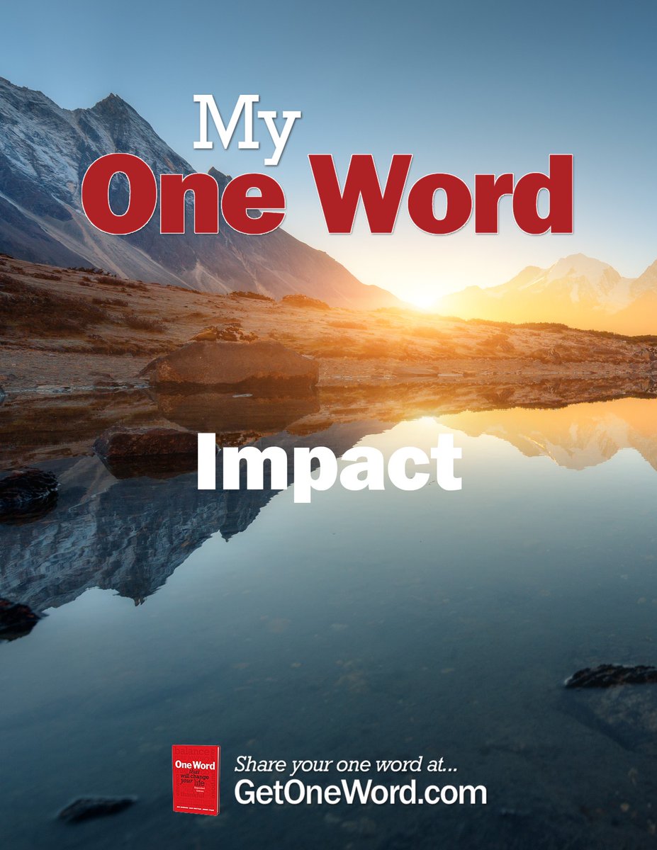 staf31705's tweet photo. @getoneword the word that keeps coming to mind! Resilient, dealing with people. While researching other words, I felt called to make an impact.  I choose 2 words! H https://t.co/iB5ONfOXuz