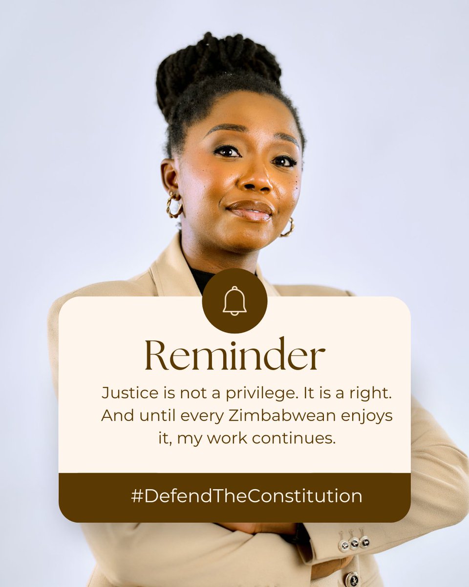 Promoting justice is a daily commitment📌